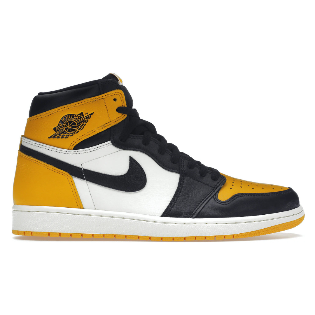 Jordan 1 Retro High Taxi Yellow Toe