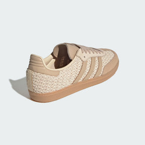 Adidas Samba OG Crochet Pack Sand Strata Bege
